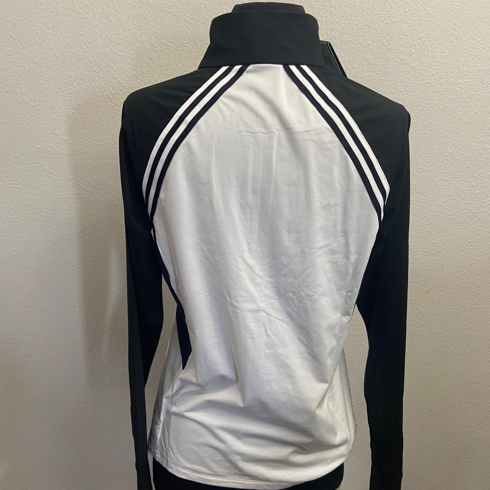Polo Golf Ralph Lauren Womens M Black White Striped UV Golf Jacket‎ NEW - Picture 9 of 9